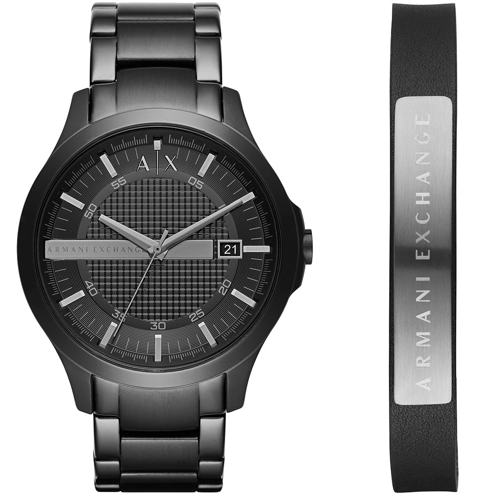 Relógio Ax-Armani Exchange Hampton Masculino Análogo Aço