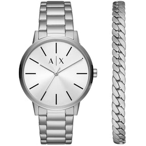 Relógio Ax-Armani Exchange Cayde feminino Análogo Aço
