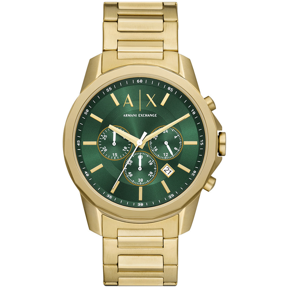 Relógio Ax-Armani Exchange Banks Masculino Crono Aço